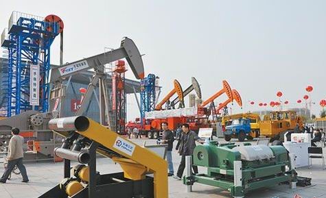 第BG大游十二届中国（东营）国际石油石化装备及技术展览会正式开幕